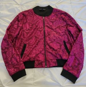Lularoe Elegant Stevie Bomber Jacket. Size Large.